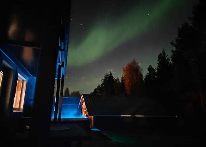 In Lehtikangas Rovaniemi-sauna&jacuzzi Villa