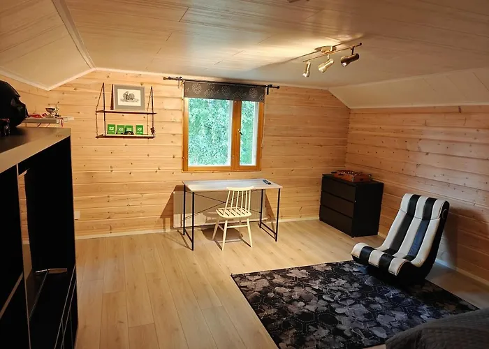 In Lehtikangas Rovaniemi-sauna&jacuzzi Villa