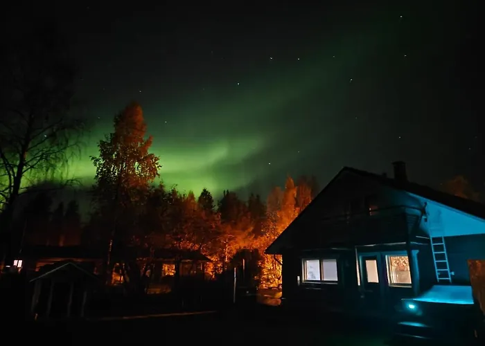 Villa In Lehtikangas Rovaniemi-sauna&jacuzzi *